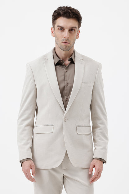 CREAM- 3 BLAZER