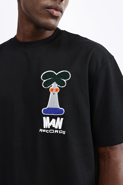 PATCH EMBROIDERED OVERSIZE TEES