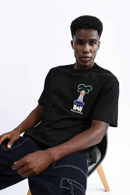 PATCH EMBROIDERED OVERSIZE TEES