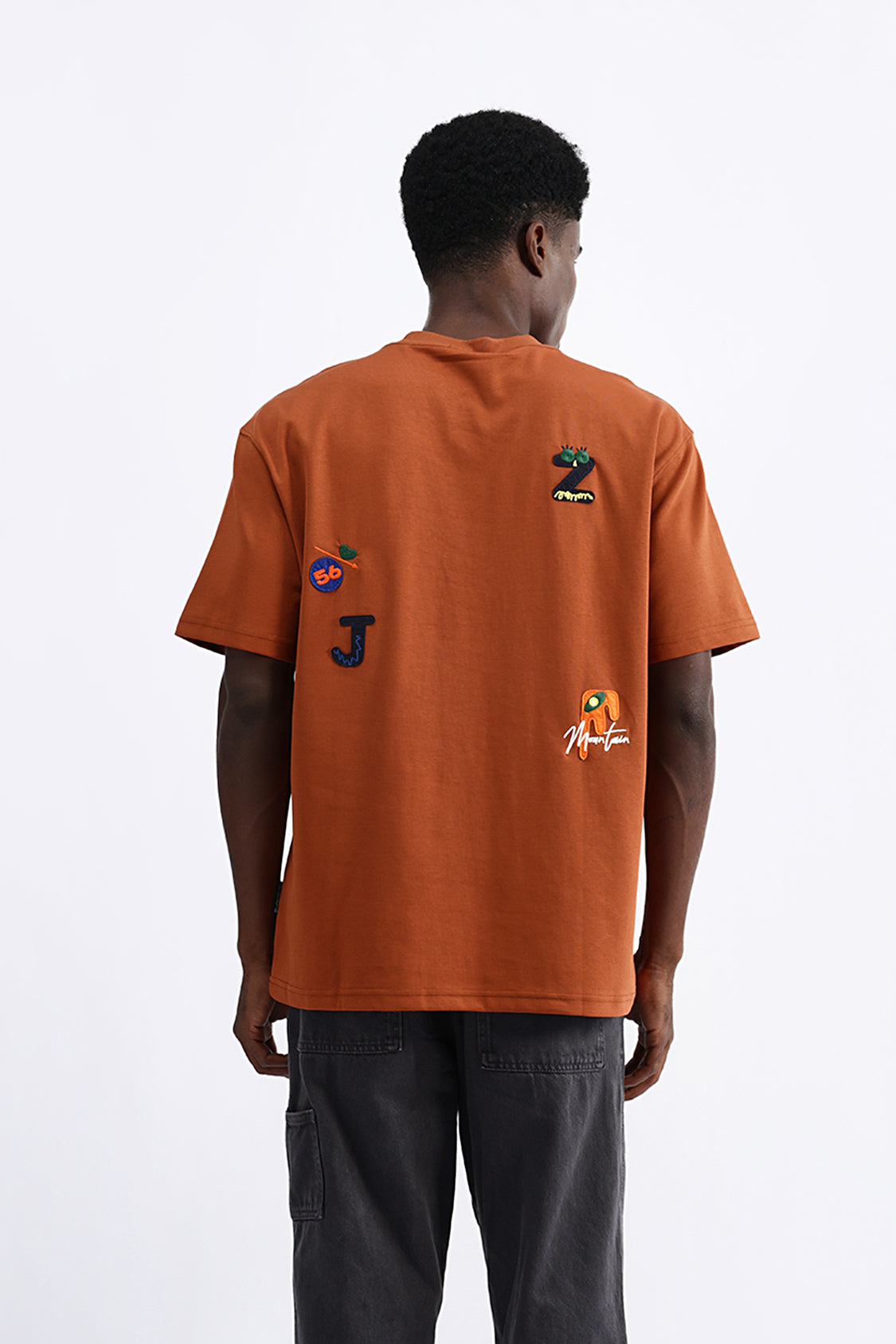 PATCH EMBROIDERED OVERSIZE TEES