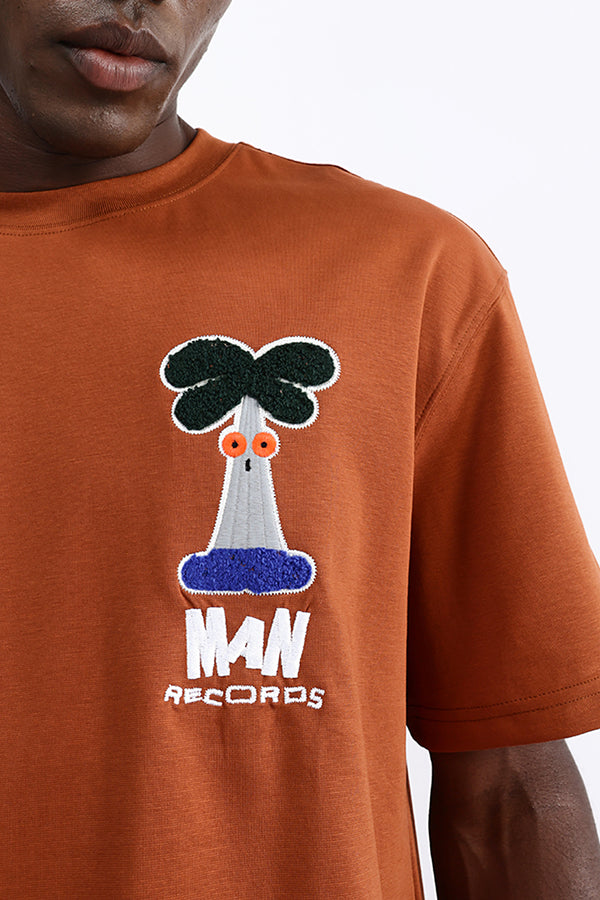 PATCH EMBROIDERED OVERSIZE TEES