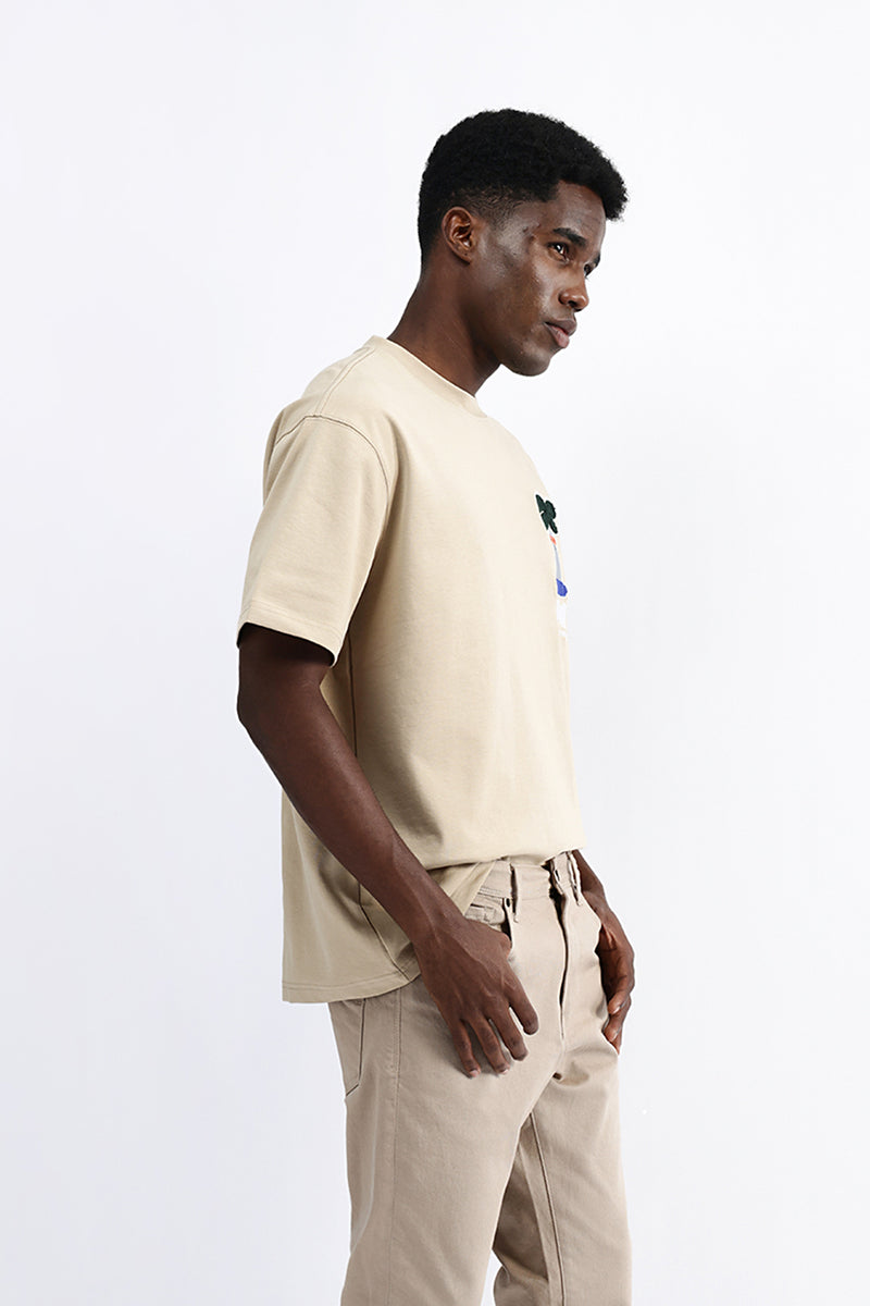 PATCH EMBROIDERED OVERSIZE TEES