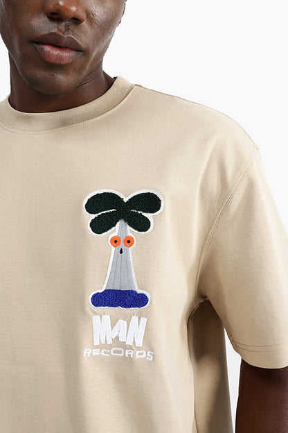PATCH EMBROIDERED OVERSIZE TEES