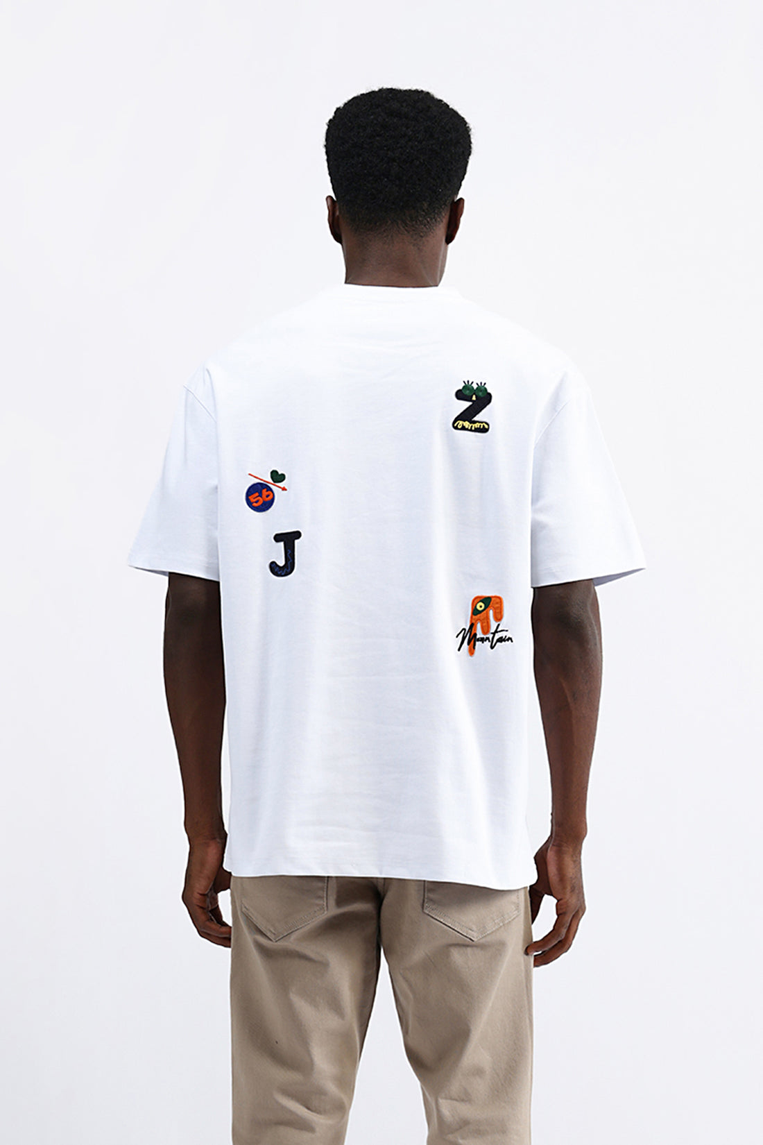 PATCH EMBROIDERED OVERSIZE TEES