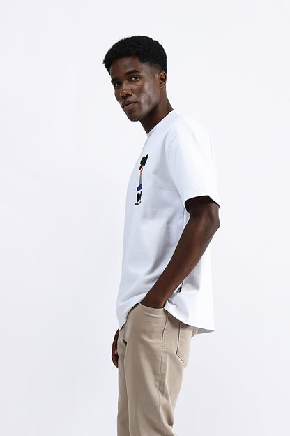 PATCH EMBROIDERED OVERSIZE TEES