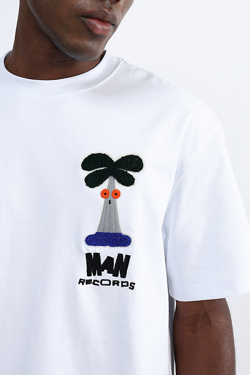 PATCH EMBROIDERED OVERSIZE TEES