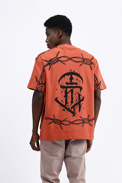 OVERSIZED BACK PRINT TEE