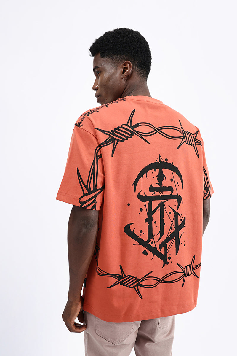 OVERSIZED BACK PRINT TEE