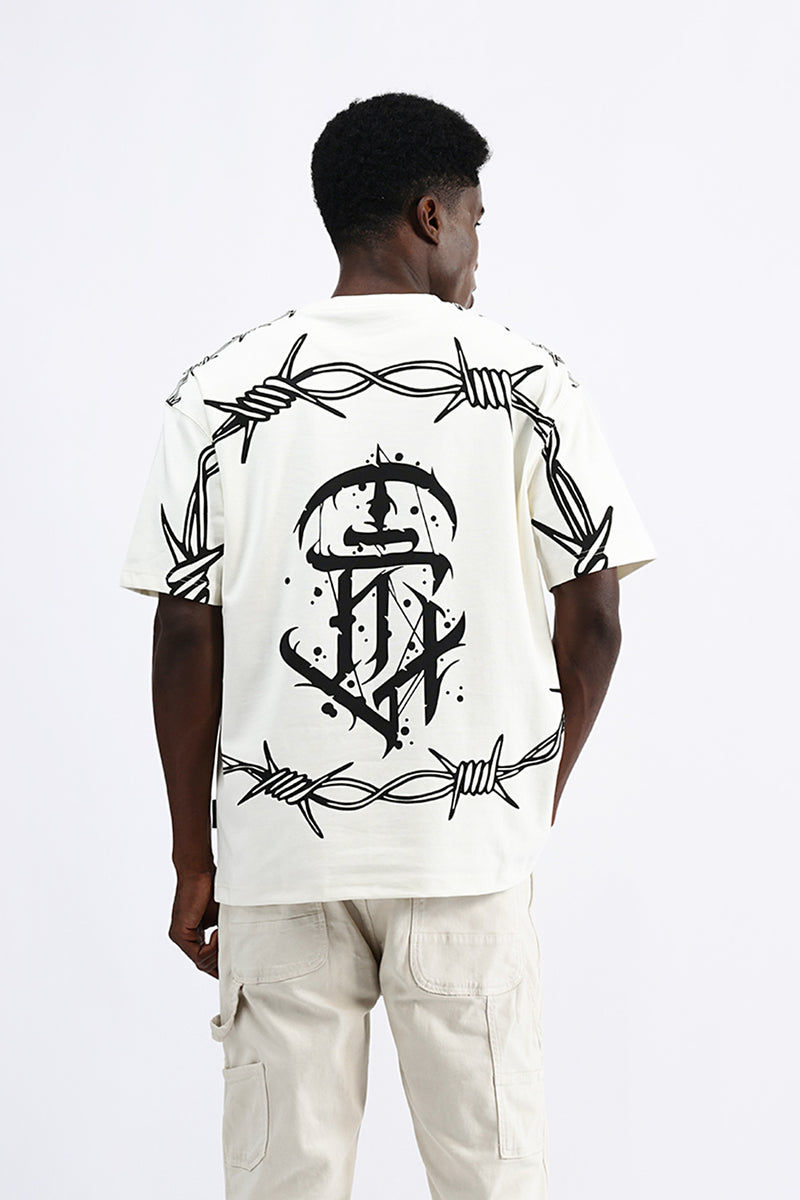 OVERSIZED BACK PRINT TEE