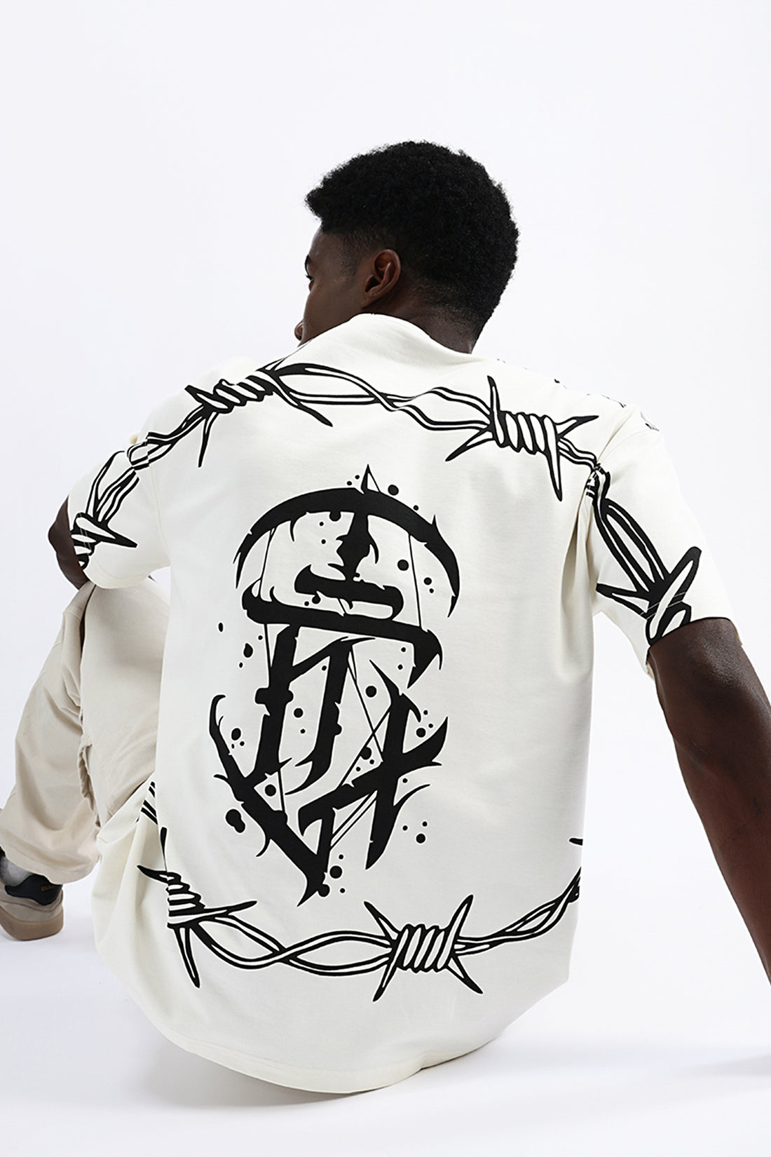 OVERSIZED BACK PRINT TEE