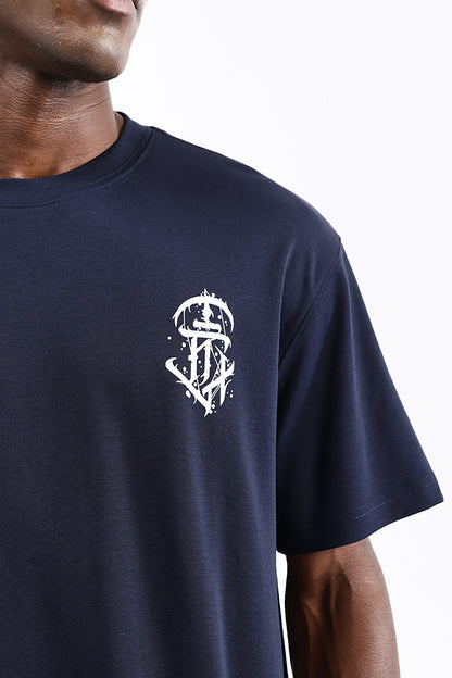 OVERSIZED BACK PRINT TEE