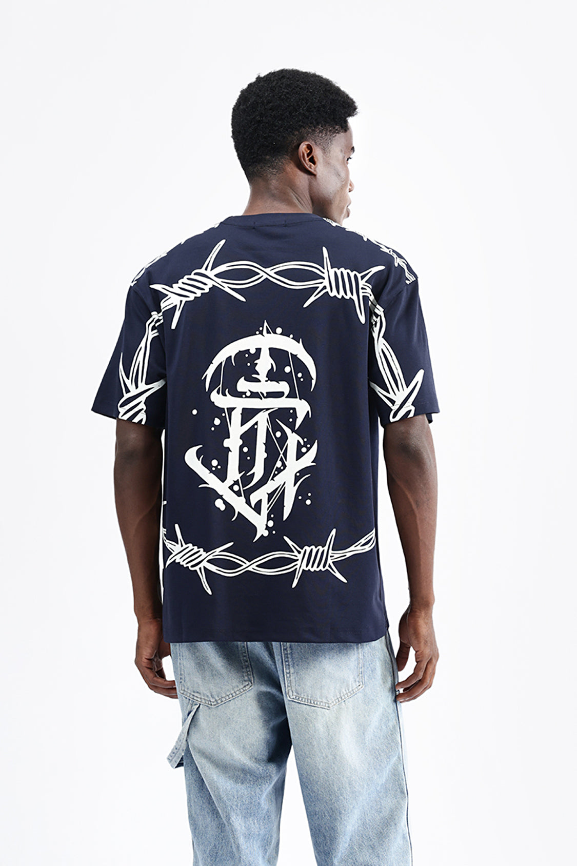 OVERSIZED BACK PRINT TEE