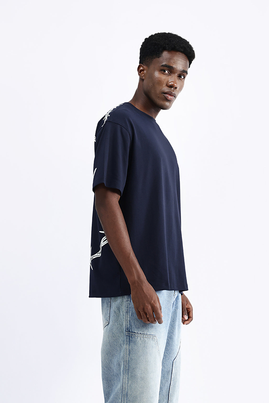 OVERSIZED BACK PRINT TEE