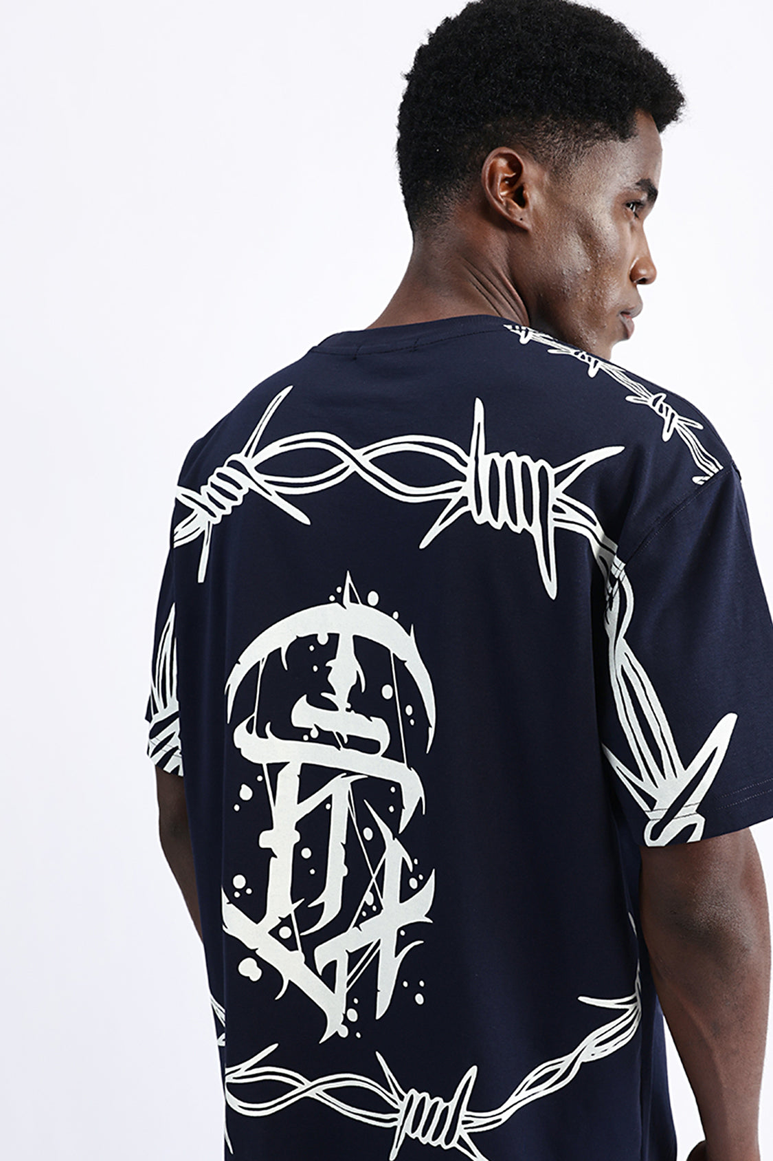 OVERSIZED BACK PRINT TEE