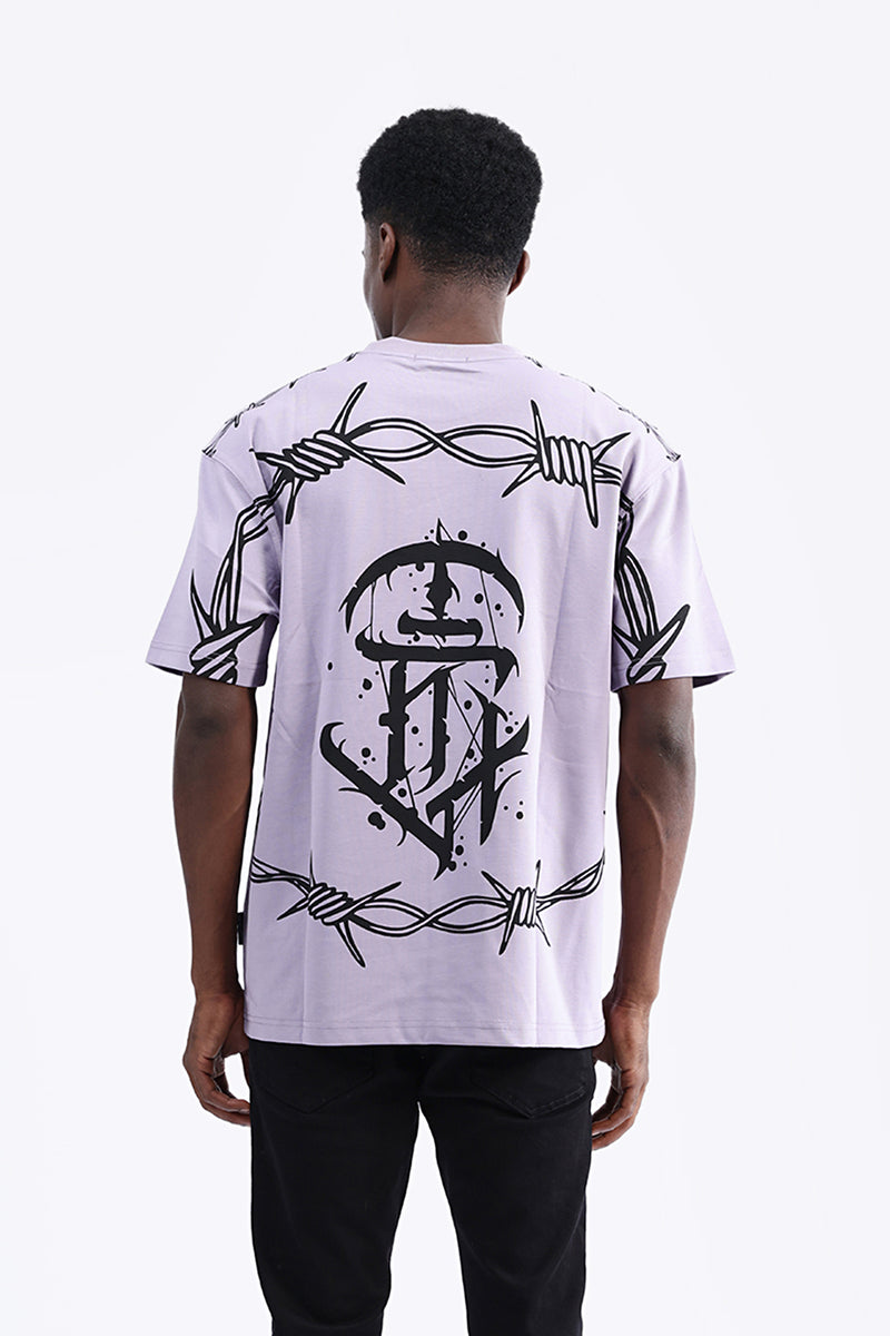 OVERSIZED BACK PRINT TEE