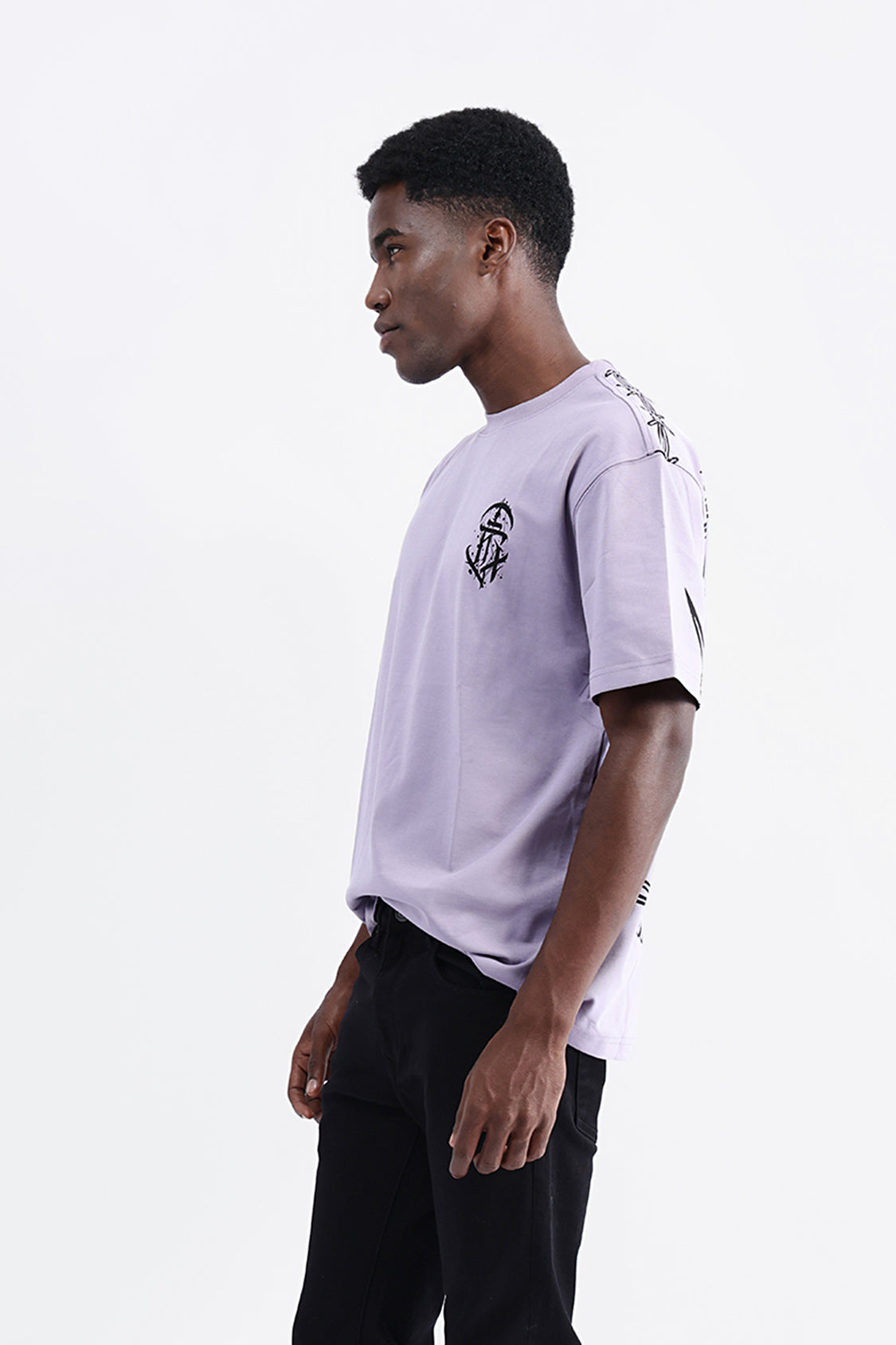 OVERSIZED BACK PRINT TEE