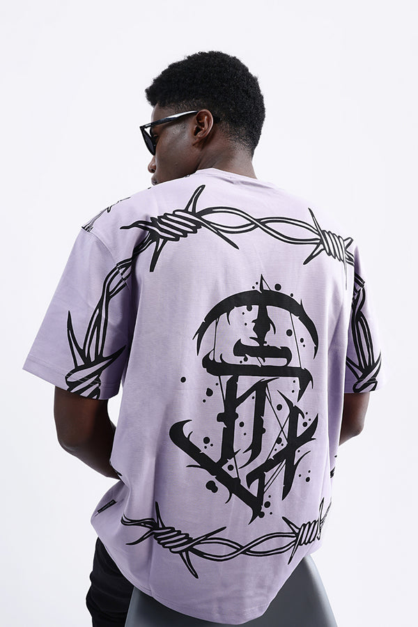 OVERSIZED BACK PRINT TEE