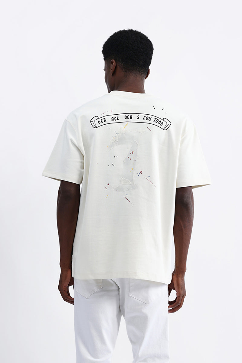 OVERSIZED BACK PRINT TEE