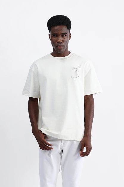 OVERSIZED BACK PRINT TEE