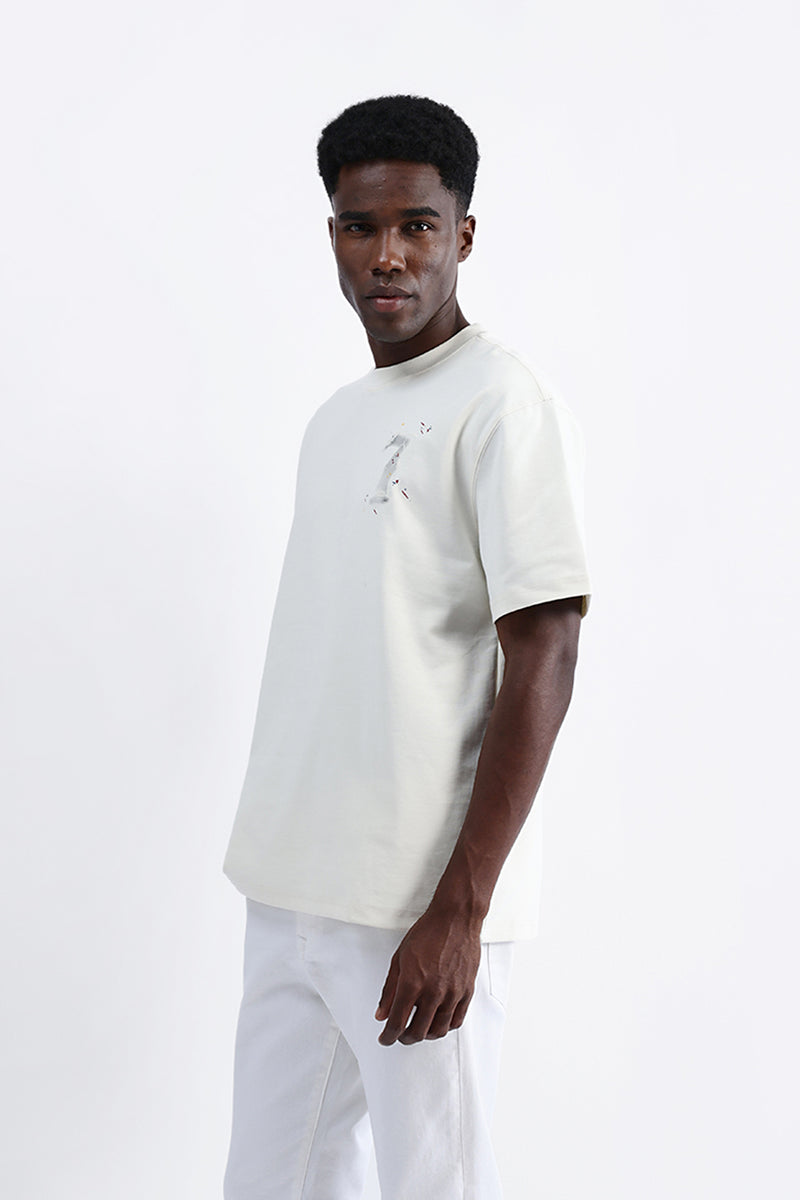 OVERSIZED BACK PRINT TEE