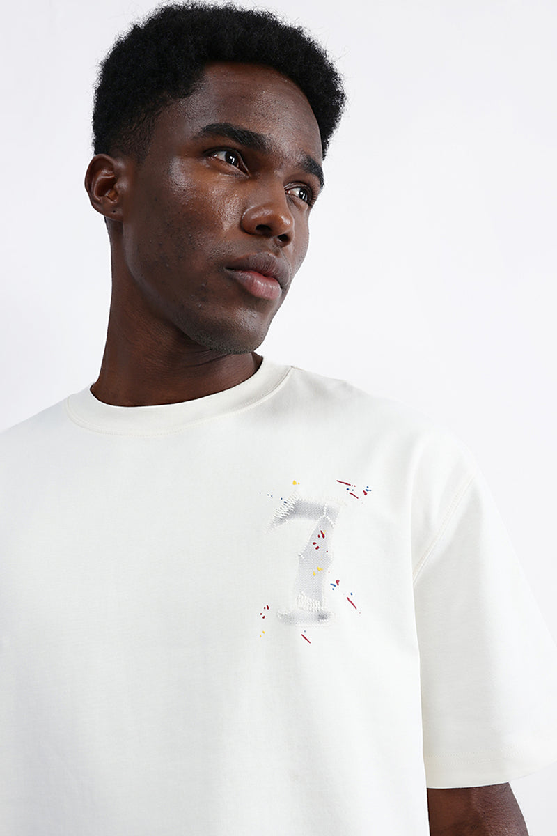 OVERSIZED BACK PRINT TEE