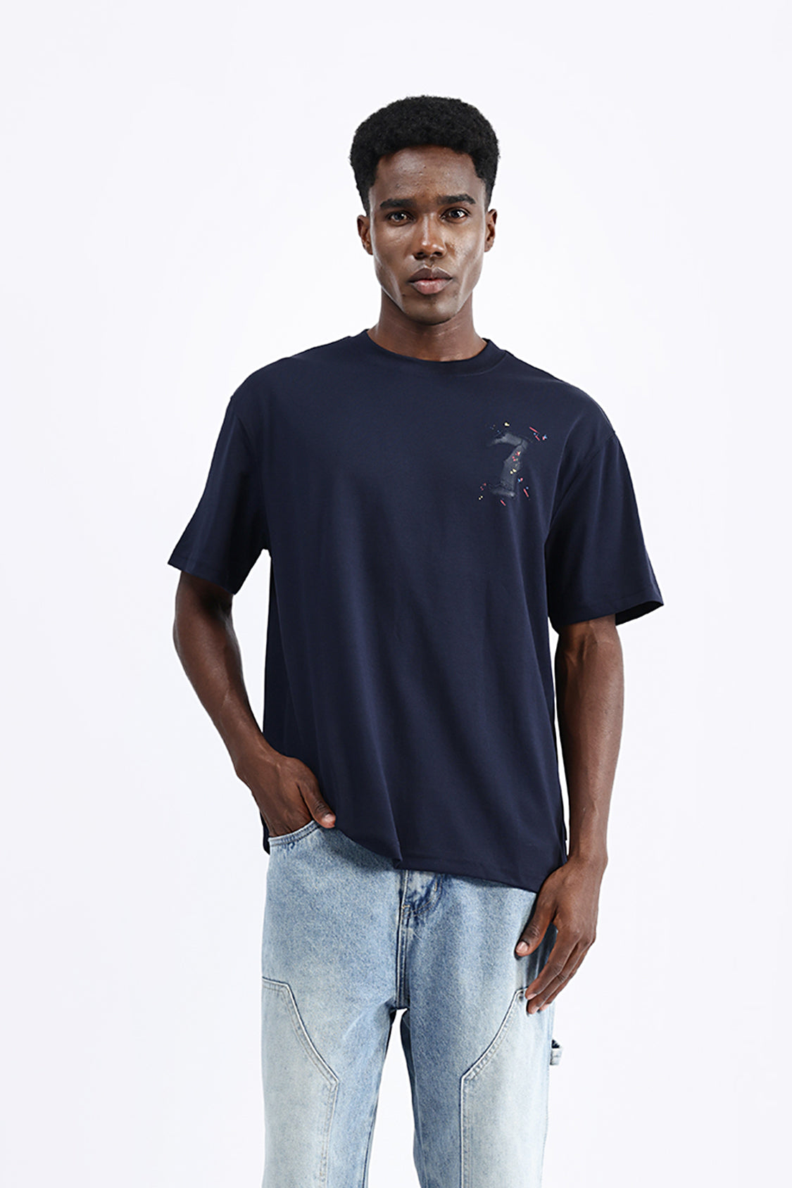 OVERSIZED BACK PRINT TEE