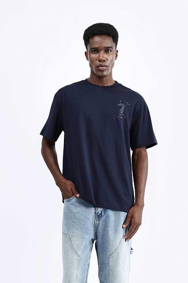 OVERSIZED BACK PRINT TEE