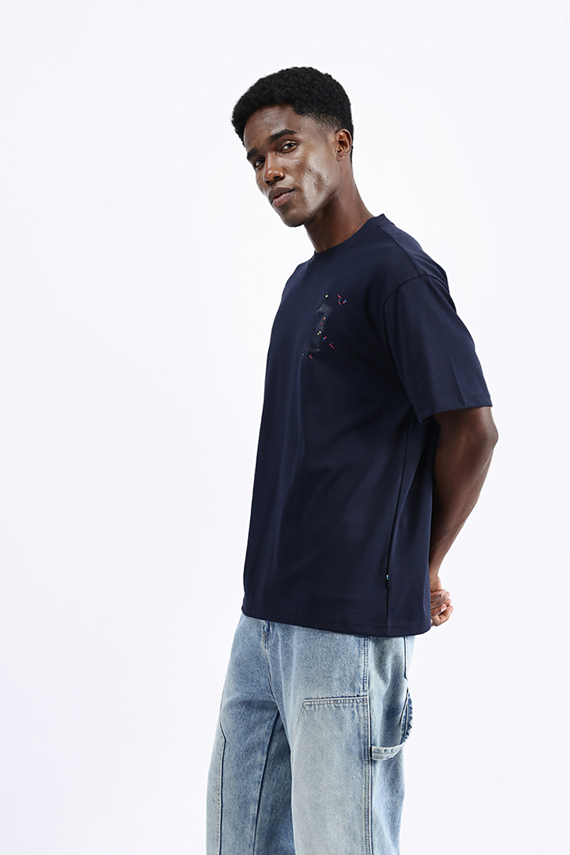 OVERSIZED BACK PRINT TEE