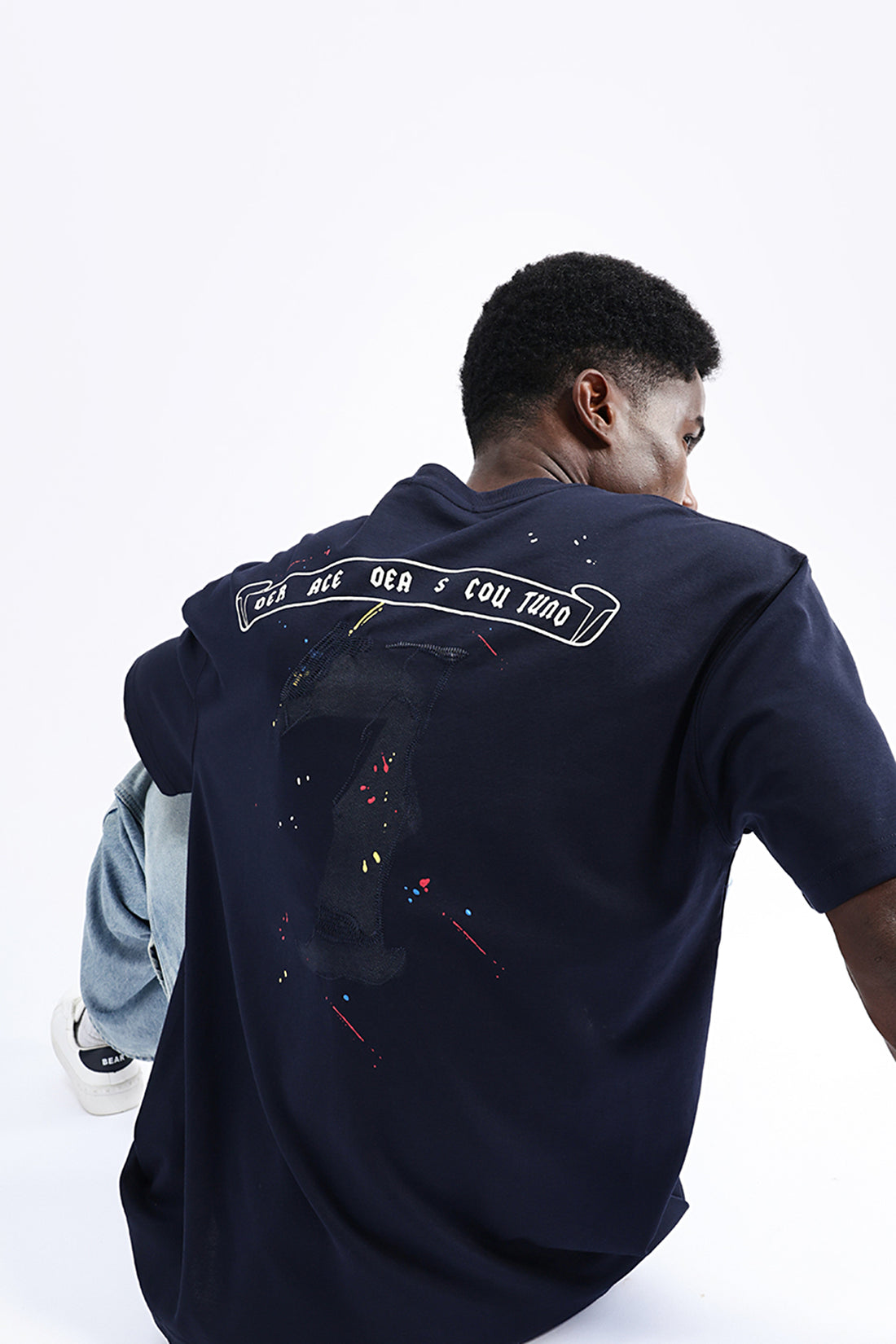 OVERSIZED BACK PRINT TEE