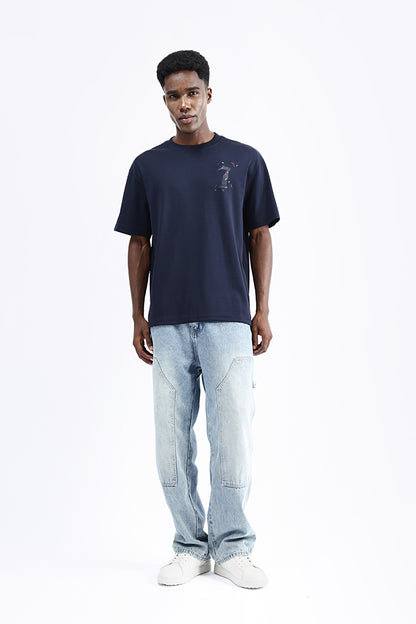 OVERSIZED BACK PRINT TEE