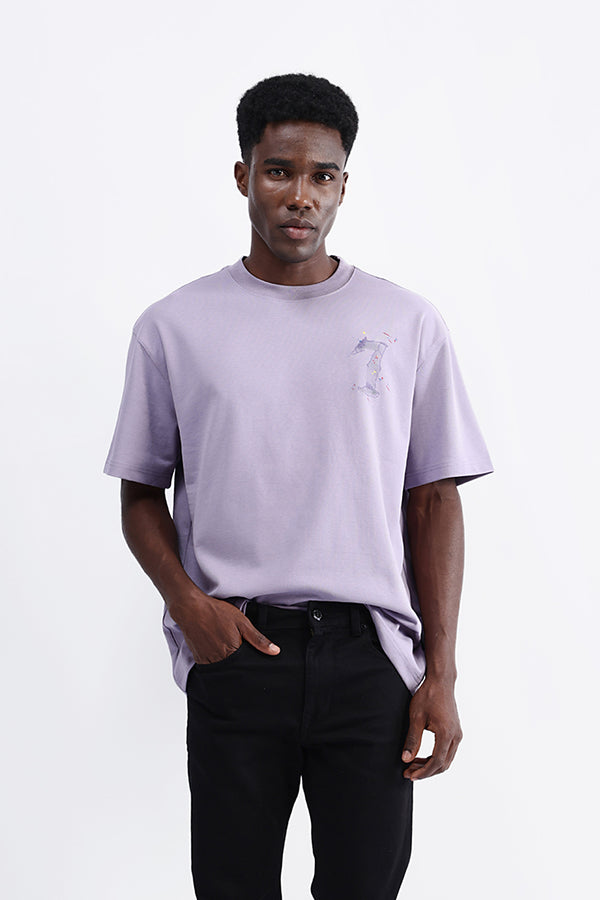 OVERSIZED BACK PRINT TEE