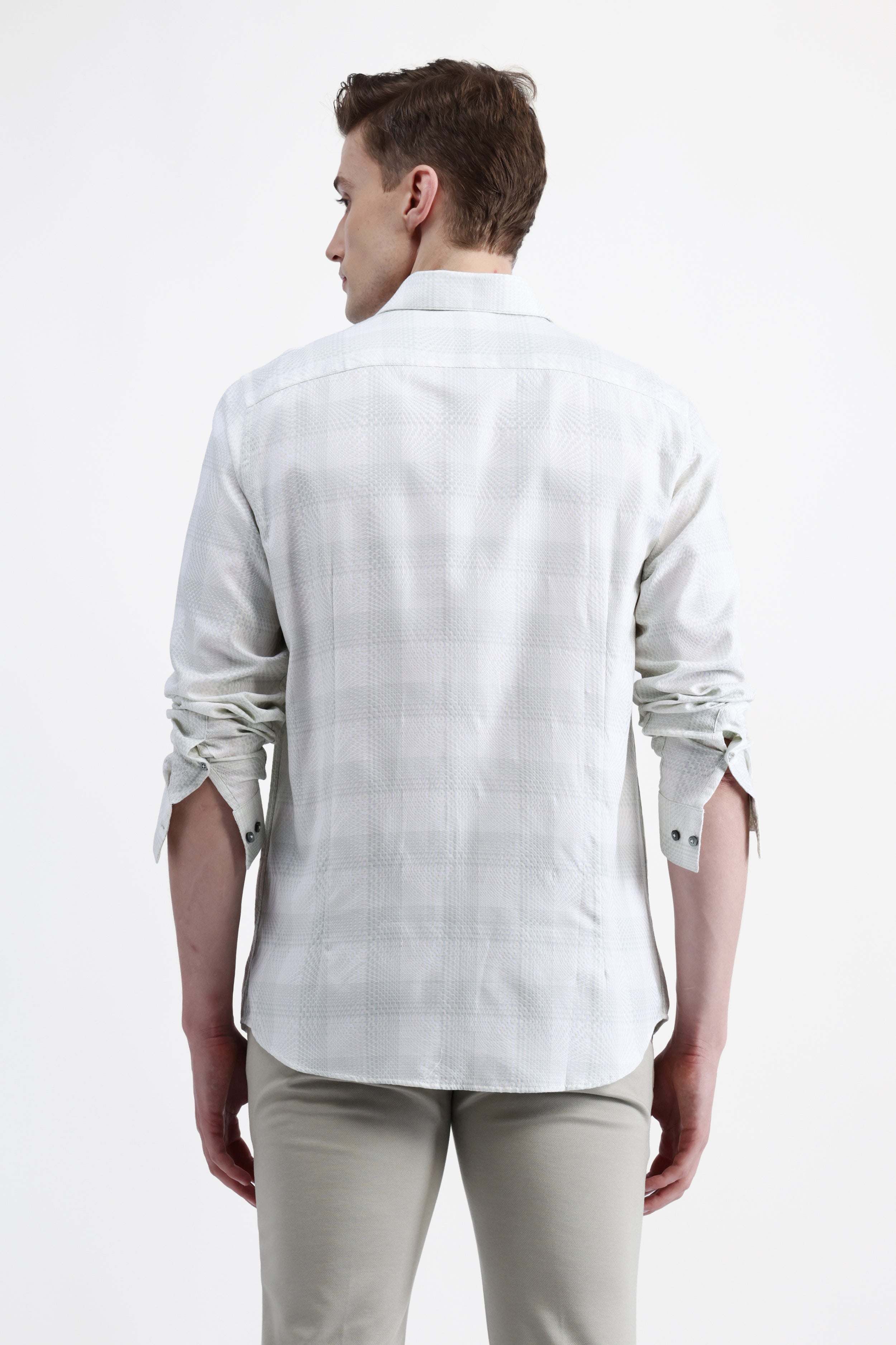 FULL SLEEVES CHECKED SHIRT