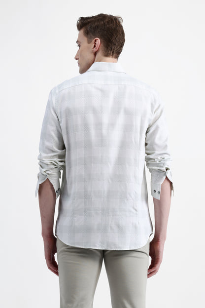 FULL SLEEVES CHECKED SHIRT