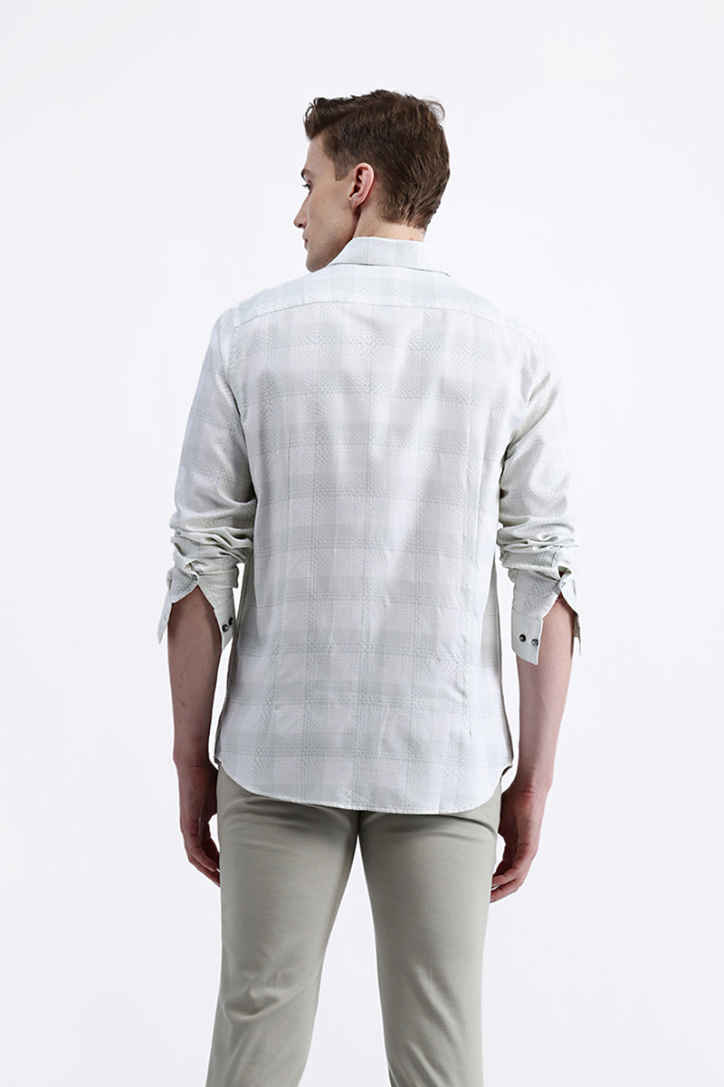 FULL SLEEVES CHECKED SHIRT