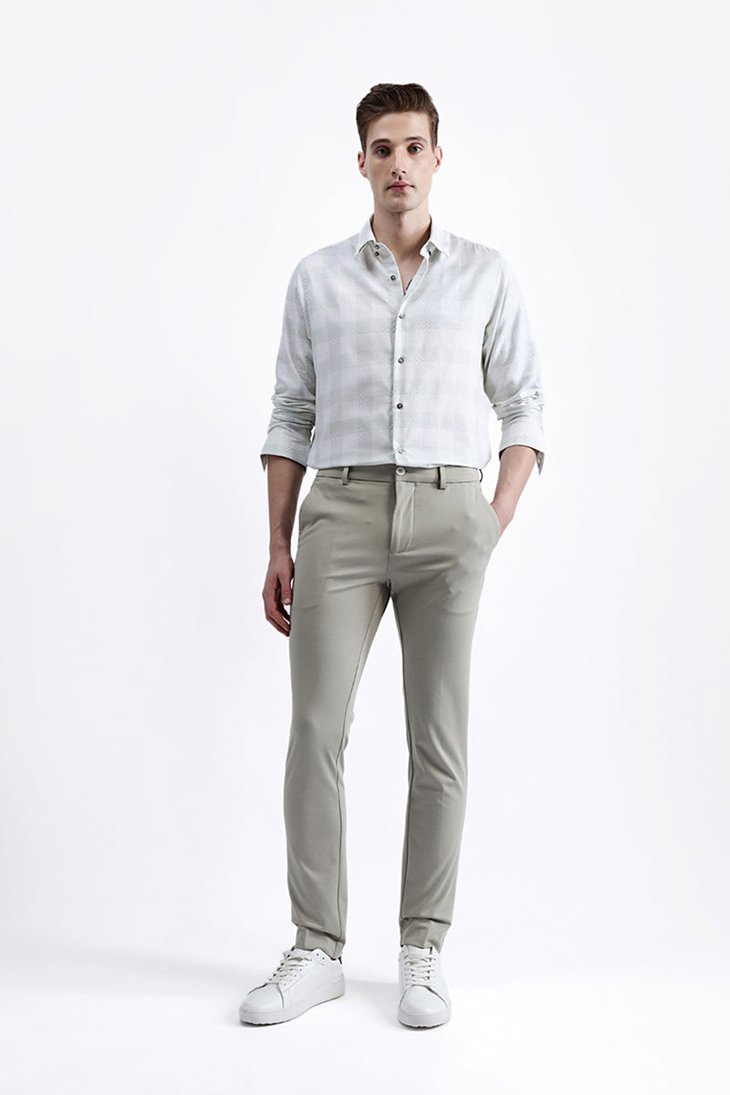 FULL SLEEVES CHECKED SHIRT