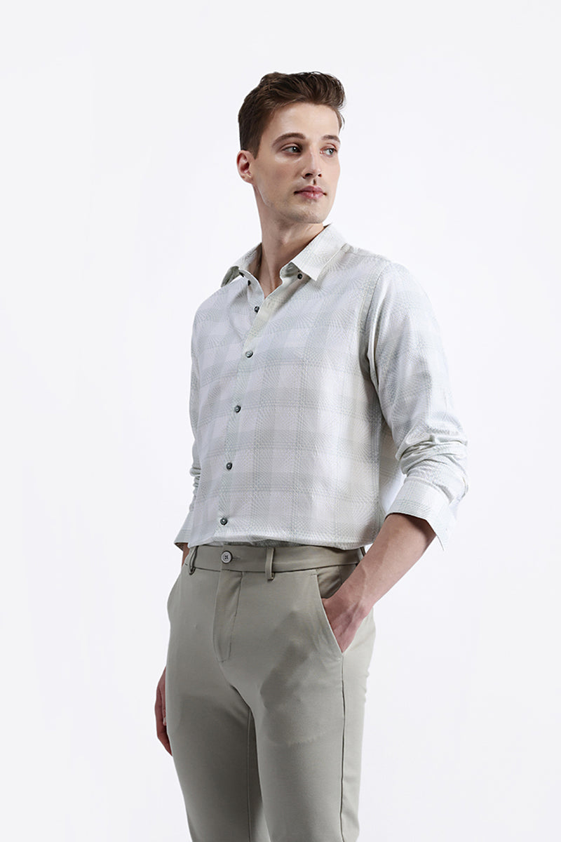 FULL SLEEVES CHECKED SHIRT