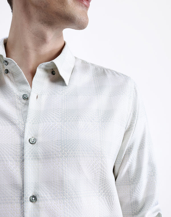 FULL SLEEVES CHECKED SHIRT