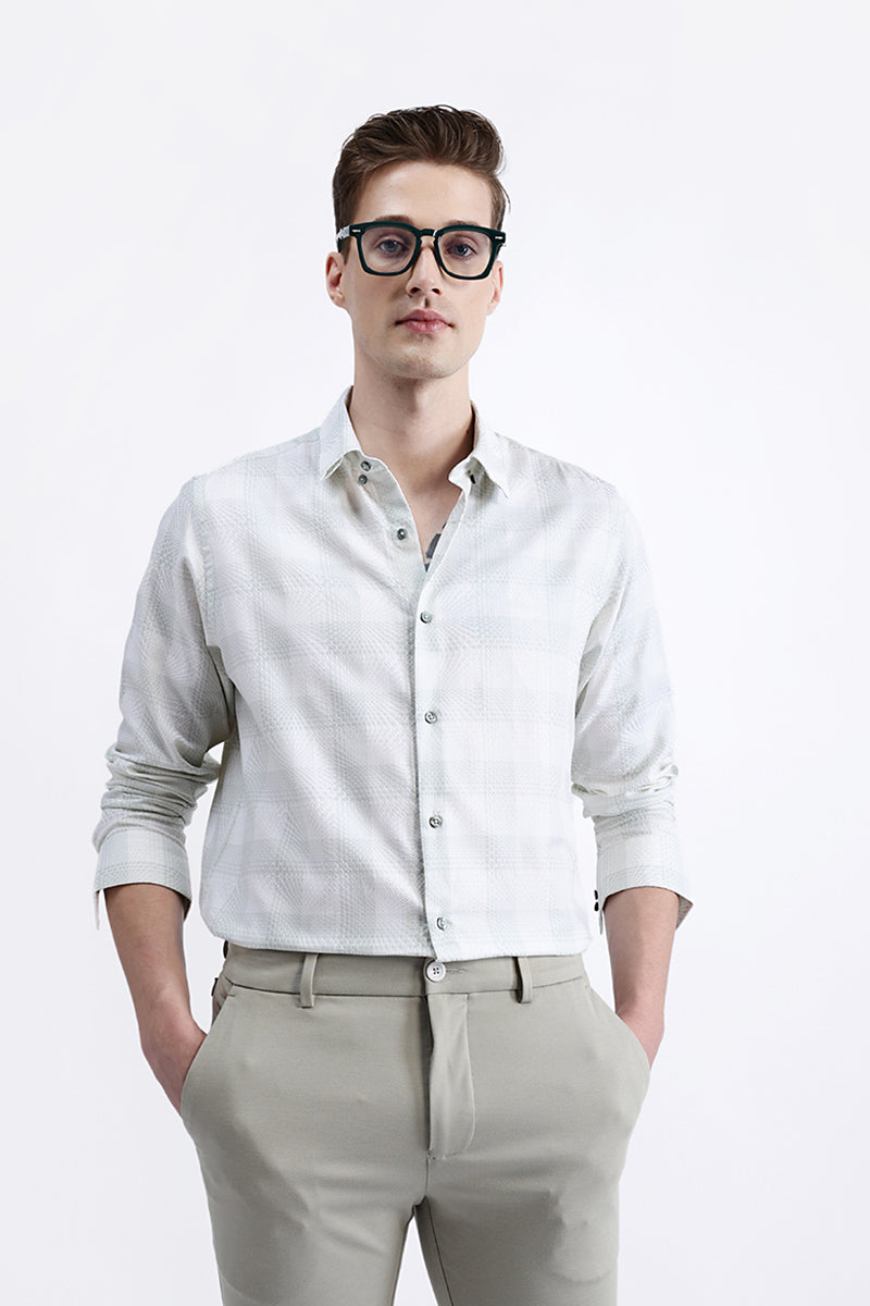 FULL SLEEVES CHECKED SHIRT