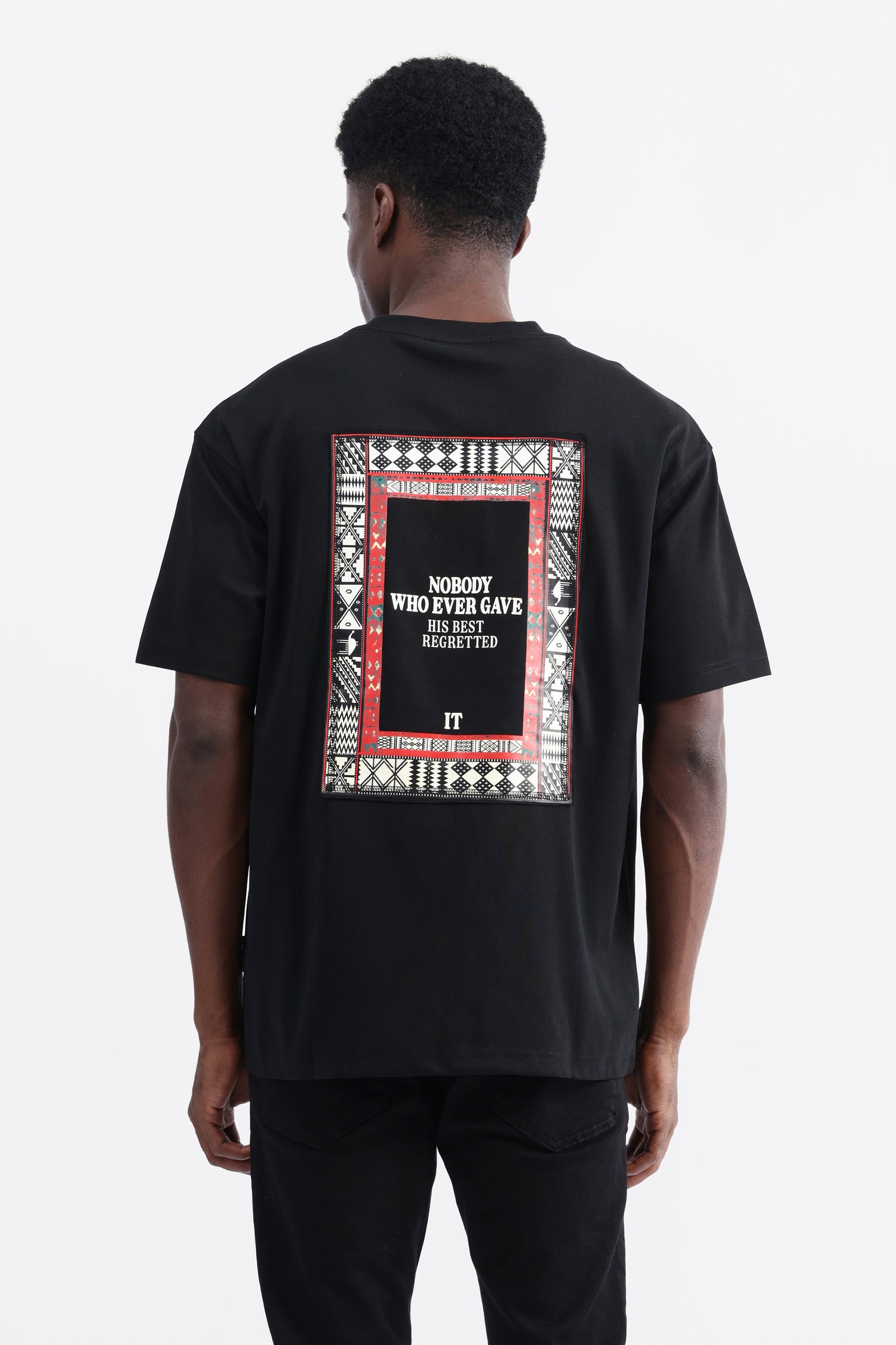 GRAPHIC BACKPRINT OVERSIZED T-SHIRT