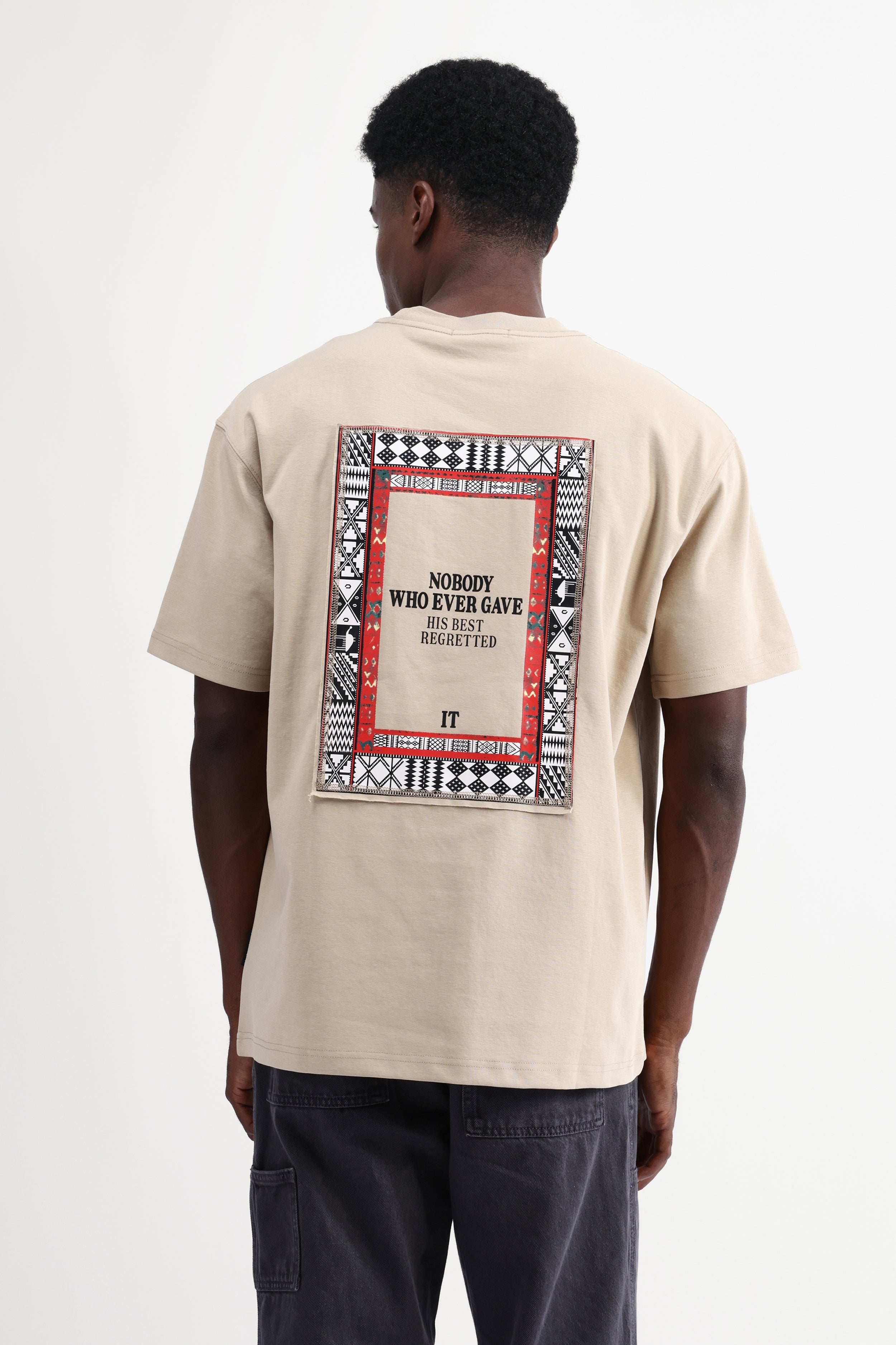 GRAPHIC BACKPRINT OVERSIZED T-SHIRT