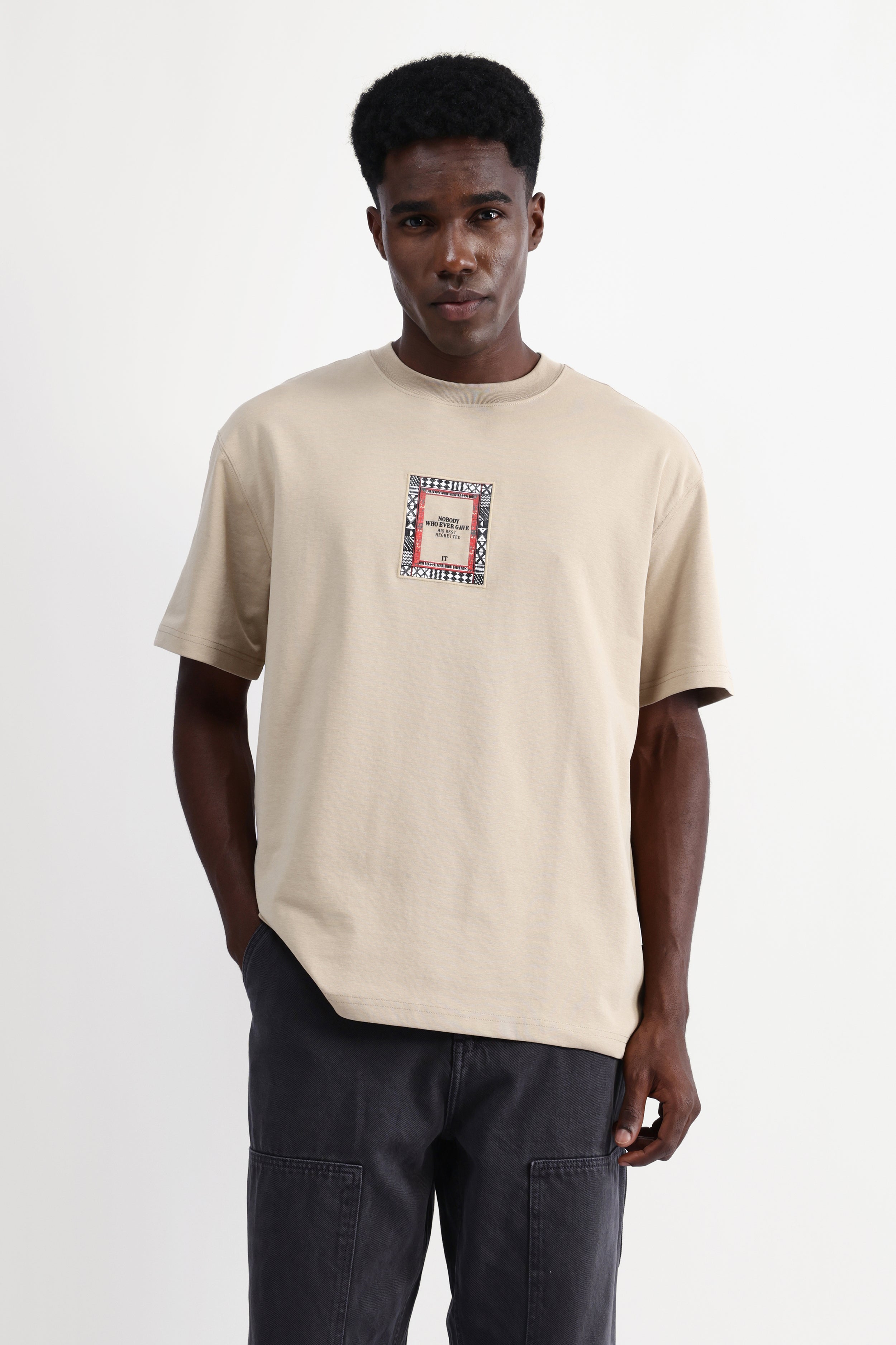 GRAPHIC BACKPRINT OVERSIZED T-SHIRT