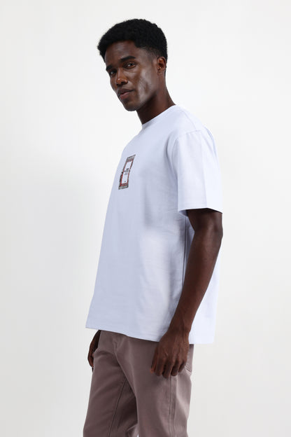 GRAPHIC BACKPRINT OVERSIZED T-SHIRT