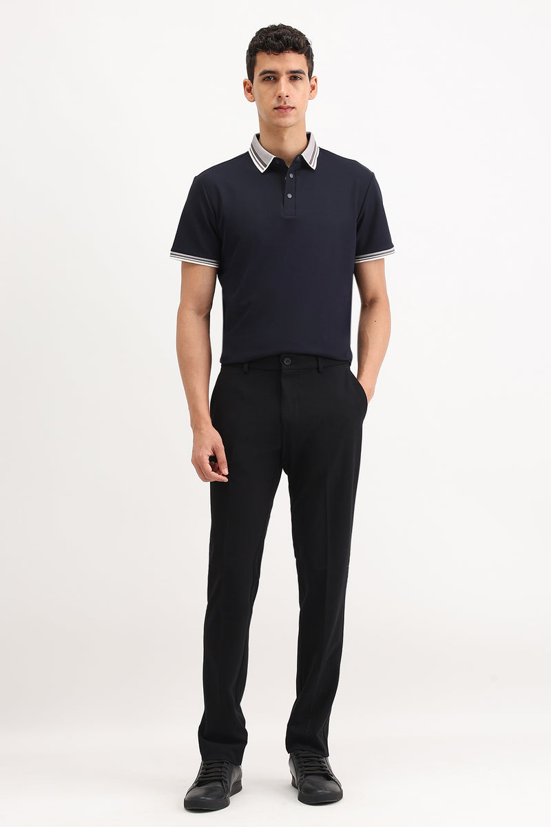 SLIM FIT CASUAL TROUSER