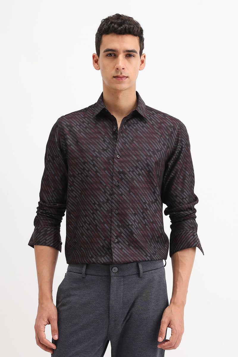 FULL SLEEVES PRINTED SHIRT