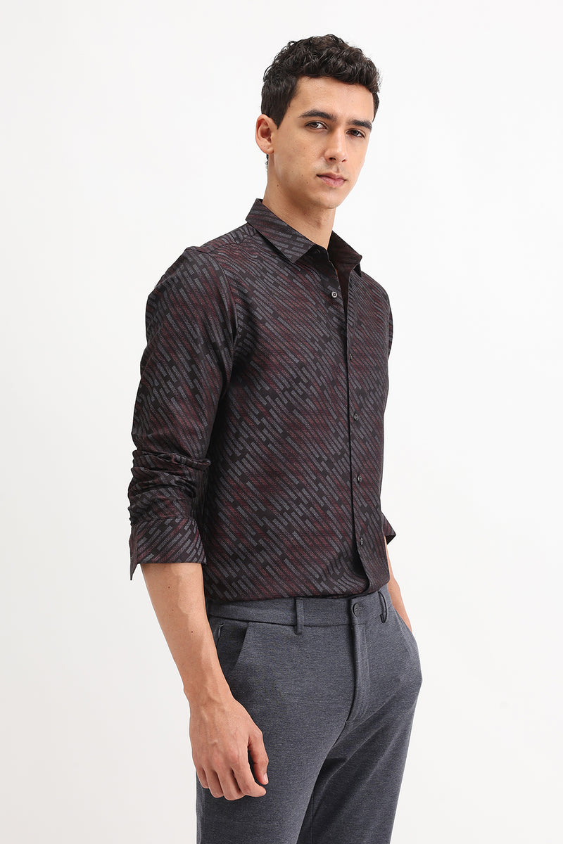 FULL SLEEVES PRINTED SHIRT