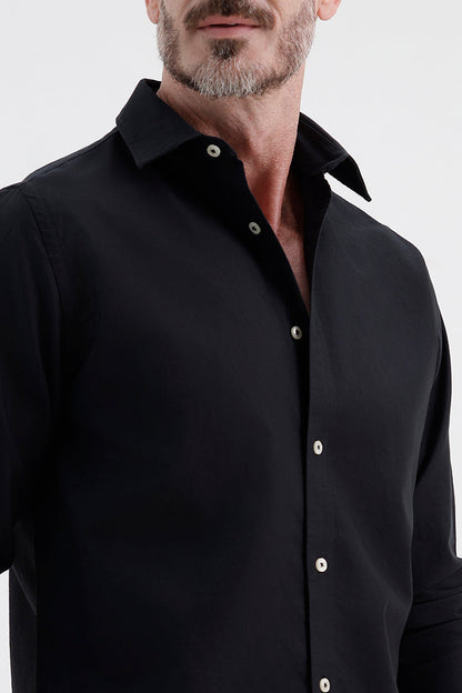 BLACK OXFORD SHIRT