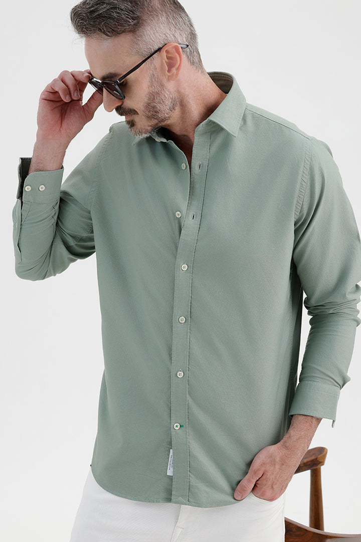 LILY PAD OXFORD SHIRT