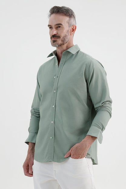 LILY PAD OXFORD SHIRT