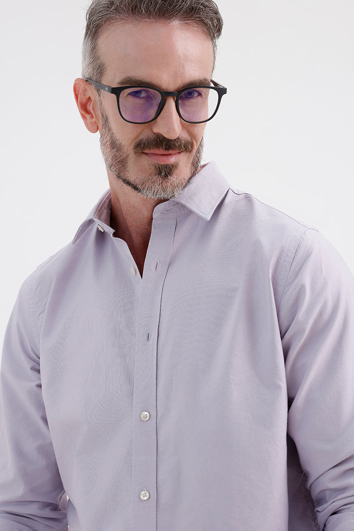 MISTY LILAC OXFORD SHIRT