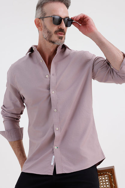 PURPLE DOVE OXFORD SHIRT